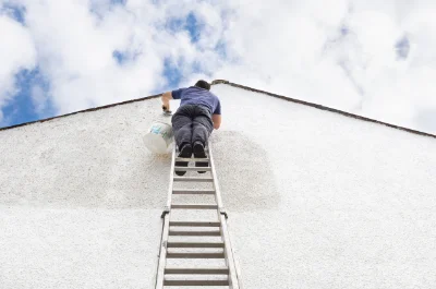 Peinture extérieure à Bussières — façades et ravalement